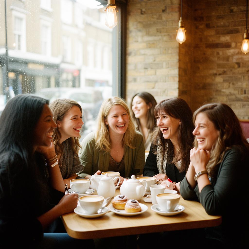 Women travel executives gathered together